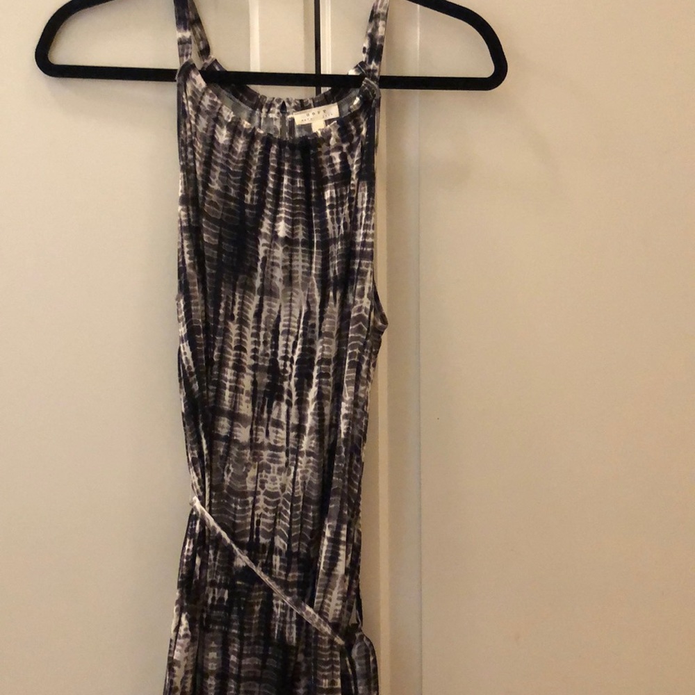 SOFT MIDI TIE DYE DRESS